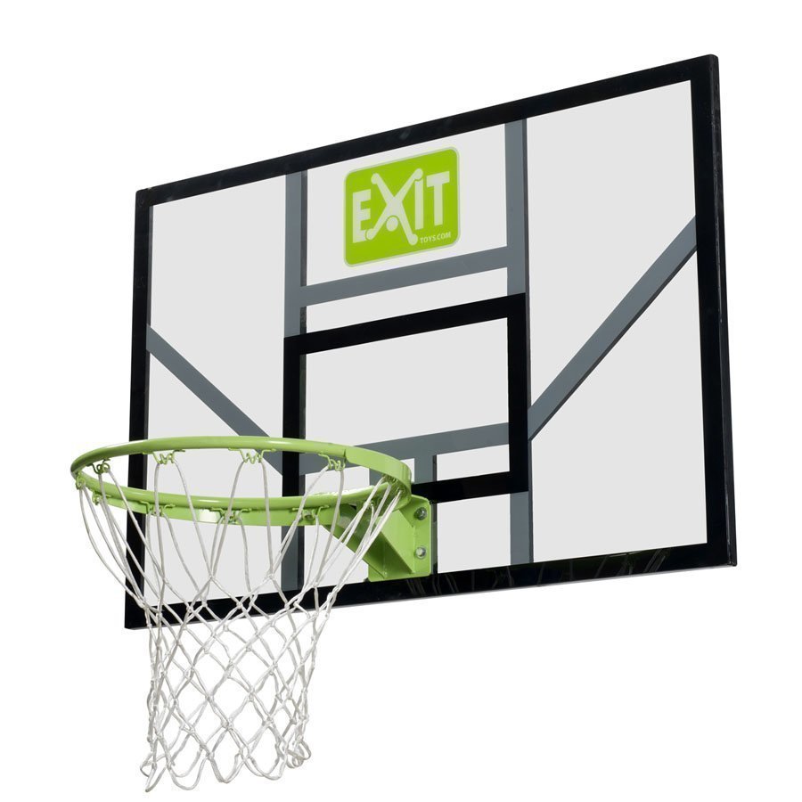 Exit Galaxy koripallokori taustalevyllä