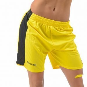 Spalding 4her Ii Shorts Koripalloshortsit Naisille Keltainen / Musta