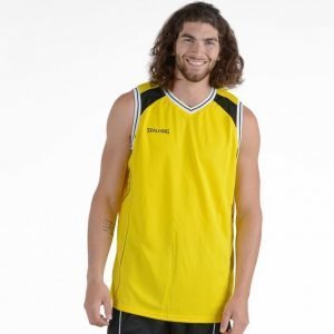 Spalding Crossover Tank Top Koripallopaita Keltainen / Musta