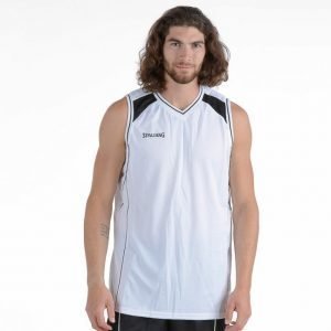 Spalding Crossover Tank Top Koripallopaita Valkoinen / Musta