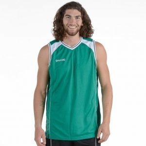 Spalding Crossover Tank Top Koripallopaita Vihreä / Valkoinen