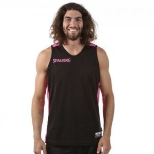 Spalding Essential Reversible Shirt Koripallopaita Musta / Roosa