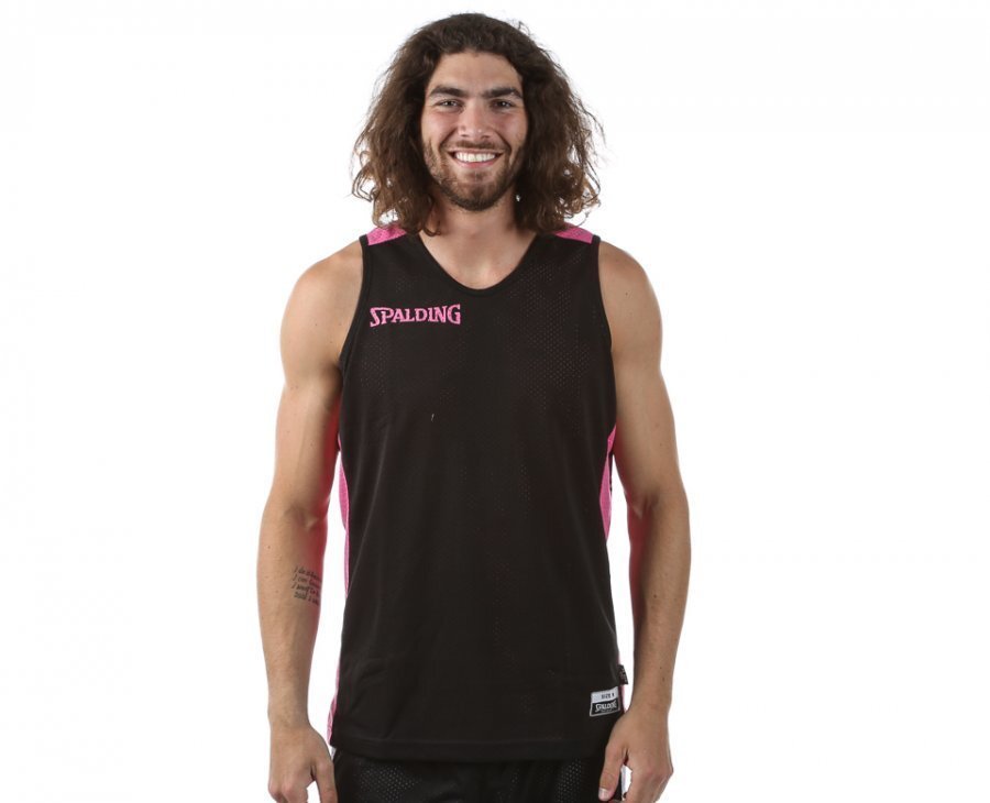 SPALDING – Maillot De Basket Reversible Homme – Léger, Respirant Et Confortable Pour L’entraînement Ou Le Match
